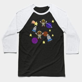 Cosmos sloths pattern Baseball T-Shirt